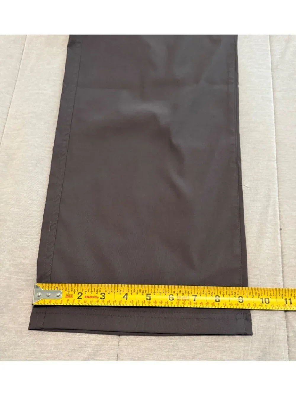 Orvis Trek Pant Mens 40x30 Forged Iron Eco Water-Repellent Stretch Nylon Spandex